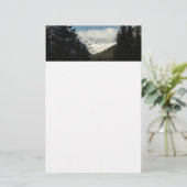 ジャクソングレイシャーオーバービューアットグレイシャーナショナルパーク 便箋 (スタンド正面)