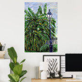 ジャクソンスクエアのバナナの木 ポスター (ホームオフィス)