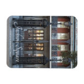 ジャクソンスクエアゲート,ニューオーリンズフランスの,クォーター マグネット (横)