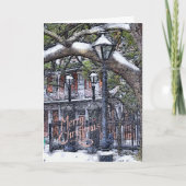 ジャクソンスクエアスノークリスマス シーズンカード (正面)