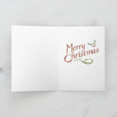 ジャクソンスクエアスノークリスマス シーズンカード (内部)