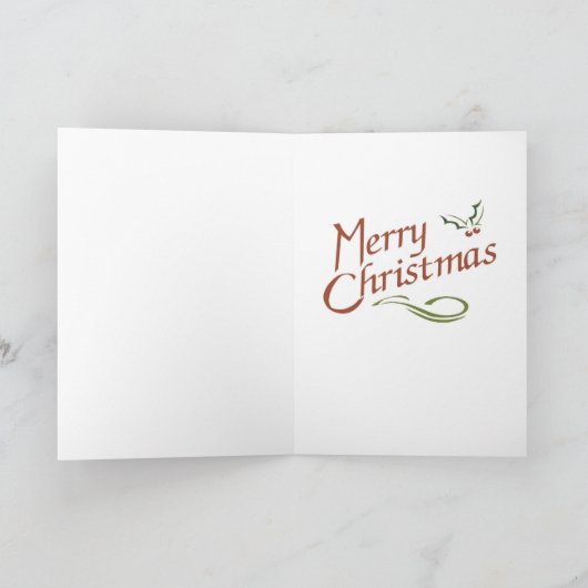 ジャクソンスクエアスノークリスマス シーズンカード (内部)