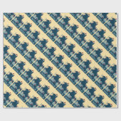 ジャクソンスクエアNOLAポスター ラッピングペーパー (フラット)