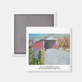 ジャクソンズミルブリッジランカスター。 マグネット (正面/裏面)