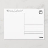 ジャクソンニューハンプシャーポストカード ポストカード (裏面)