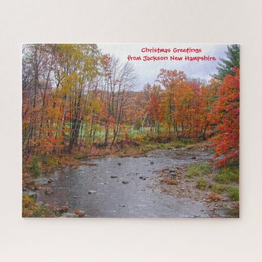 ジャクソンニューハンプシャー。ジグソーパズル ジグソーパズル (横)