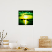 ジャクソンビルのスカイライン ポスター (キッチン)