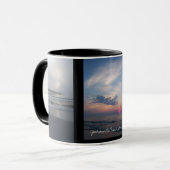 ジャクソンビルのビーチの日の出のマグ マグカップ (正面左)