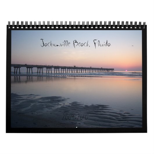 ジャクソンビルのビーチ、フロリダ-日の出のカレンダー カレンダー (カバー)