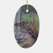 ジャクソンビルの動物園のオーナメントの時間を食べ物を与えること セラミックオーナメント (右)