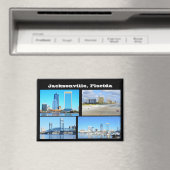 ジャクソンビルの景色。フロリダ州 マグネット (インサイチュ (食洗機))