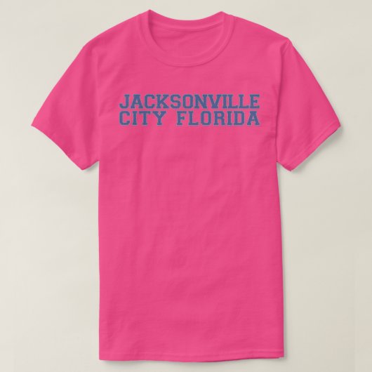 ジャクソンビルの生活 Tシャツ (デザイン正面)