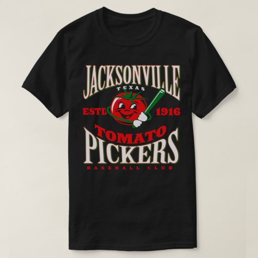 ジャクソンビルトマトピッカーズ Tシャツ (デザイン正面)