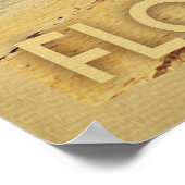 ジャクソンビルパームツリーヴィンテージトラベル ポスター (角)