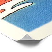 ジャクソンビルビーチフロリダFL古旅行お土産 ポスター (角)