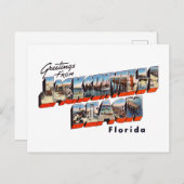 ジャクソンビルビーチ フロリダ州 1 ポストカード (正面/裏面)