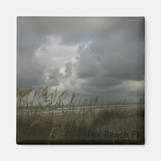 ジャクソンビルビーチFLマグネット マグネット (正面)