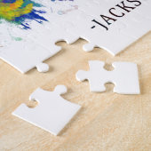 ジャクソンビルフロリダスカイライン ジグソーパズル (側面)