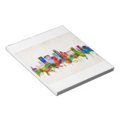 ジャクソンビルフロリダスカイライン ノートパッド (アングル)