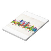 ジャクソンビルフロリダスカイライン ノートパッド (回転)