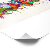 ジャクソンビルフロリダスカイライン フォトプリント            (角)