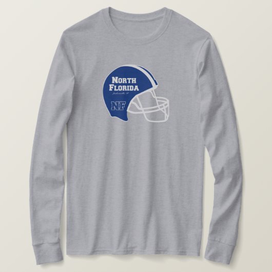 ジャクソンビルフロリダFLサッカーヘルメット Tシャツ (デザイン正面)