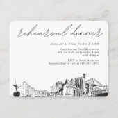 ジャクソンビルリハーサル招待状エンクロージャカード エンクロージャーカード (正面)