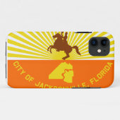 ジャクソンビル国旗 Case-Mate iPhoneケース (裏面(横))