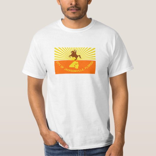 ジャクソンビル国旗 Tシャツ (正面)