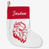 ジャクソンビル州ユニバーシティホリデー スモールクリスマスストッキング (正面)