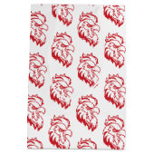 ジャクソンビル州ユニバーシティホリデー ミディアムペーパーバッグ (裏面)