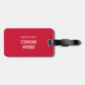 ジャクソンビル州大クラシック学JSUレター ラゲッジタグ (裏面横)