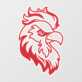 ジャクソンビル州大学ガメコックスレッドイーグル ウィンドウサイン (シート)