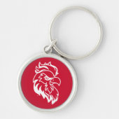 ジャクソンビル州大学ガメコックスレッドイーグル キーホルダー (正面)
