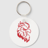 ジャクソンビル州大学ガメコックスレッドイーグル キーホルダー (正面)