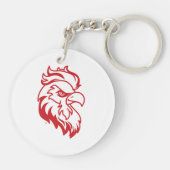 ジャクソンビル州大学ガメコックスレッドイーグル キーホルダー (裏面)