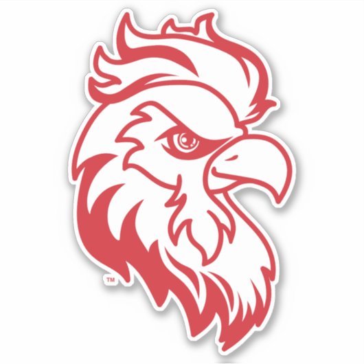 ジャクソンビル州大学ガメコックスレッドイーグル シール (正面)