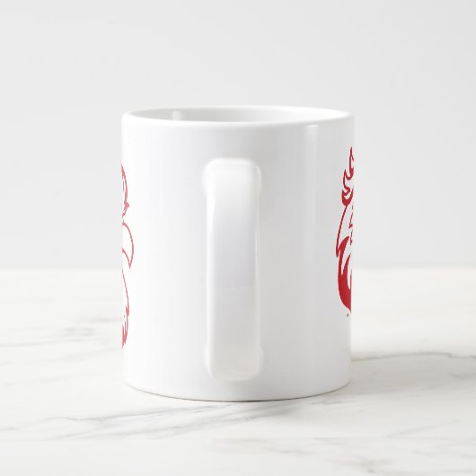 ジャクソンビル州大学ガメコックスレッドイーグル ジャンボコーヒーマグカップ (裏面)