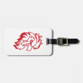 ジャクソンビル州大学ガメコックスレッドイーグル ラゲッジタグ (正面横)