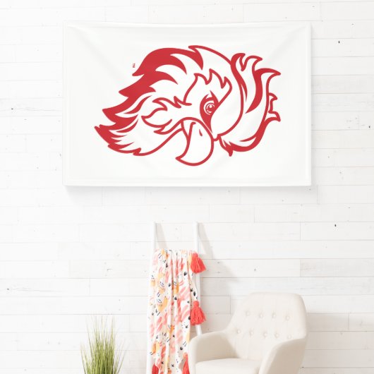 ジャクソンビル州大学ガメコックスレッドイーグル 横断幕 (インサイチュ)