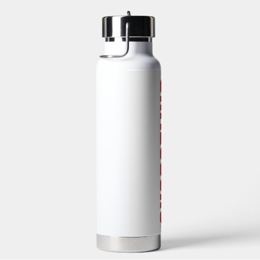 ジャクソンビル州大学ガメコックスレッドロゴ ウォーターボトル (右面)