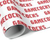 ジャクソンビル州大学ガメコックスレッドロゴ ラッピングペーパー (ロールコーナー)