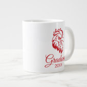 ジャクソンビル州大学卒業 ジャンボコーヒーマグカップ (正面右)