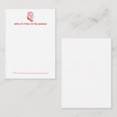 ジャクソンビル州大学卒業 ノートカード (正面/裏面)