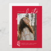 ジャクソンビル州大学卒業 案内状 (正面/裏面)