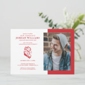 ジャクソンビル州大学卒業 案内状 (スタンド正面)