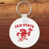 ジャクソンビル州大学JAX州ガメコック キーホルダー (正面)