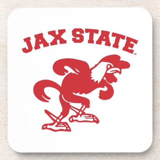 ジャクソンビル州大学JAX州ガメコック コースター (正面)