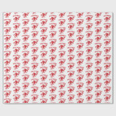 ジャクソンビル州大学JAX州ガメコック ラッピングペーパー (フラット)