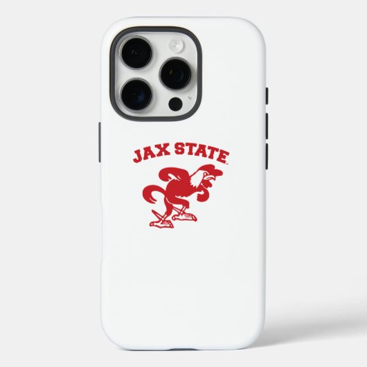ジャクソンビル州大学JAX州ガメコック Case-Mate iPhoneケース (裏面)